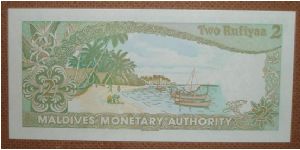 Banknote from Maldives