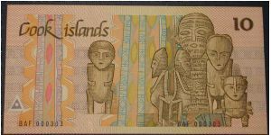 Banknote from Cook Islands