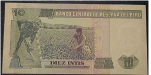 Banknote from Peru