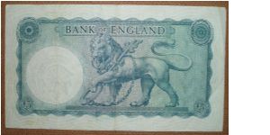 Banknote from United Kingdom