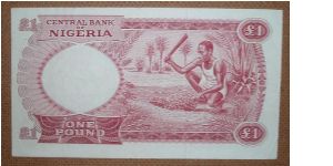 Banknote from Nigeria