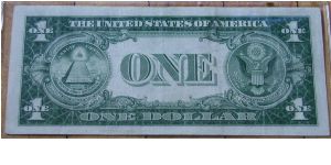 Banknote from USA