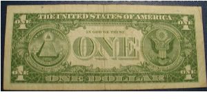 Banknote from USA