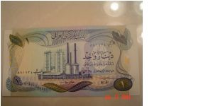 Iraq P-63 1 Dinar 1973 Banknote