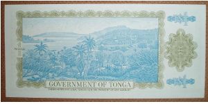 Banknote from Tonga