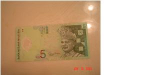 Malaysia P-NEW 5 Ringgit 2004 Banknote