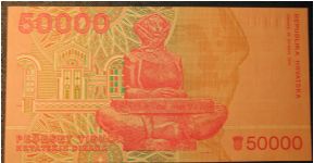 Banknote from Croatia