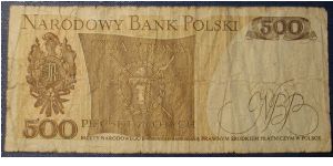 Banknote from Poland