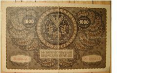 Banknote from Poland