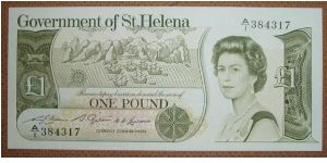 St. Helena 1 Pound Banknote