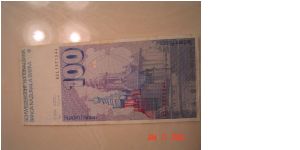 Banknote from Switzerland