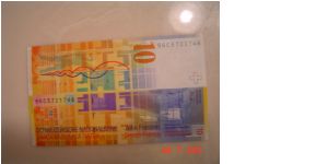 Banknote from Switzerland