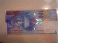 Switzerland P-69 100 Francs 1996 Banknote