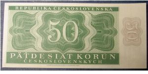 Banknote from Czech Republic