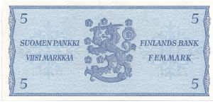 Banknote from Finland