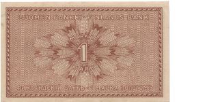 Banknote from Finland