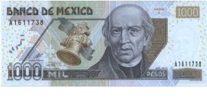 P-NEW, 1.000 Pesos, 2002 Banknote