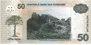 Banknote from Suriname