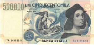 P-118, 500.000 Lire, 1997 Banknote