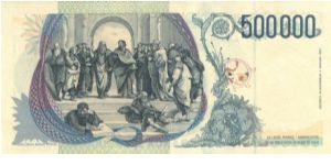 Banknote from Italy