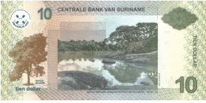 Banknote from Suriname