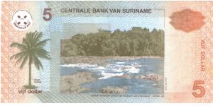 Banknote from Suriname