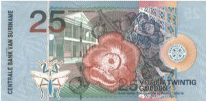 Banknote from Suriname