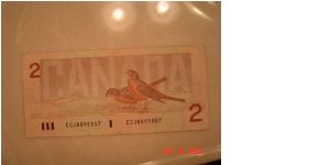 Banknote from Canada