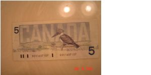 Banknote from Canada