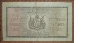 Banknote from South Africa