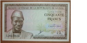 50 Francs Banknote