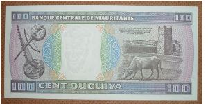 Banknote from Mauritania