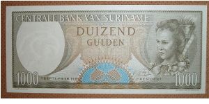 1000 Gulden Banknote