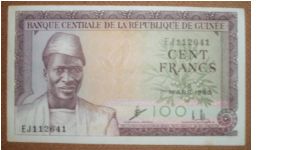 100 Francs Banknote