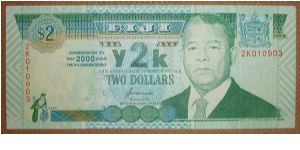 2 Dollars Y2K commemorative Banknote