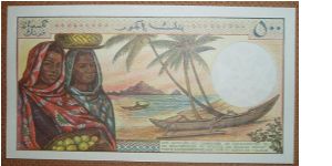 Banknote from Comoros