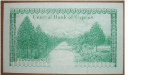 Banknote from Cyprus