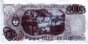 Banknote from Argentina