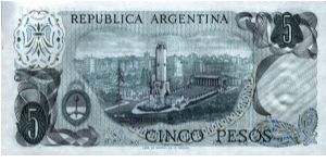 Banknote from Argentina