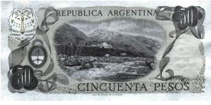 Banknote from Argentina