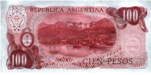 Banknote from Argentina