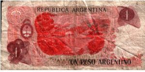 Banknote from Argentina