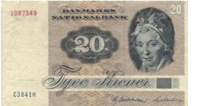 20 kroner. Banknote