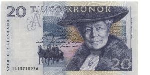 20 kronor. Banknote