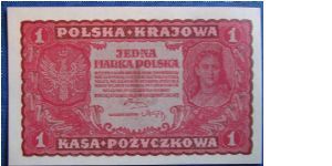 Poland 1919 1 Marka

NOT FOR SALE Banknote