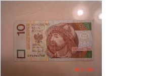 Poland P-173 10 Zlotych 1994 Banknote