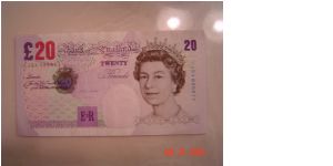 England P-391 20 Pounds 1999 Banknote