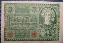 Germany 50 Marks 1920

NOT FOR SALE Banknote