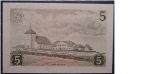 Banknote from Iceland