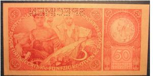 Banknote from Czech Republic